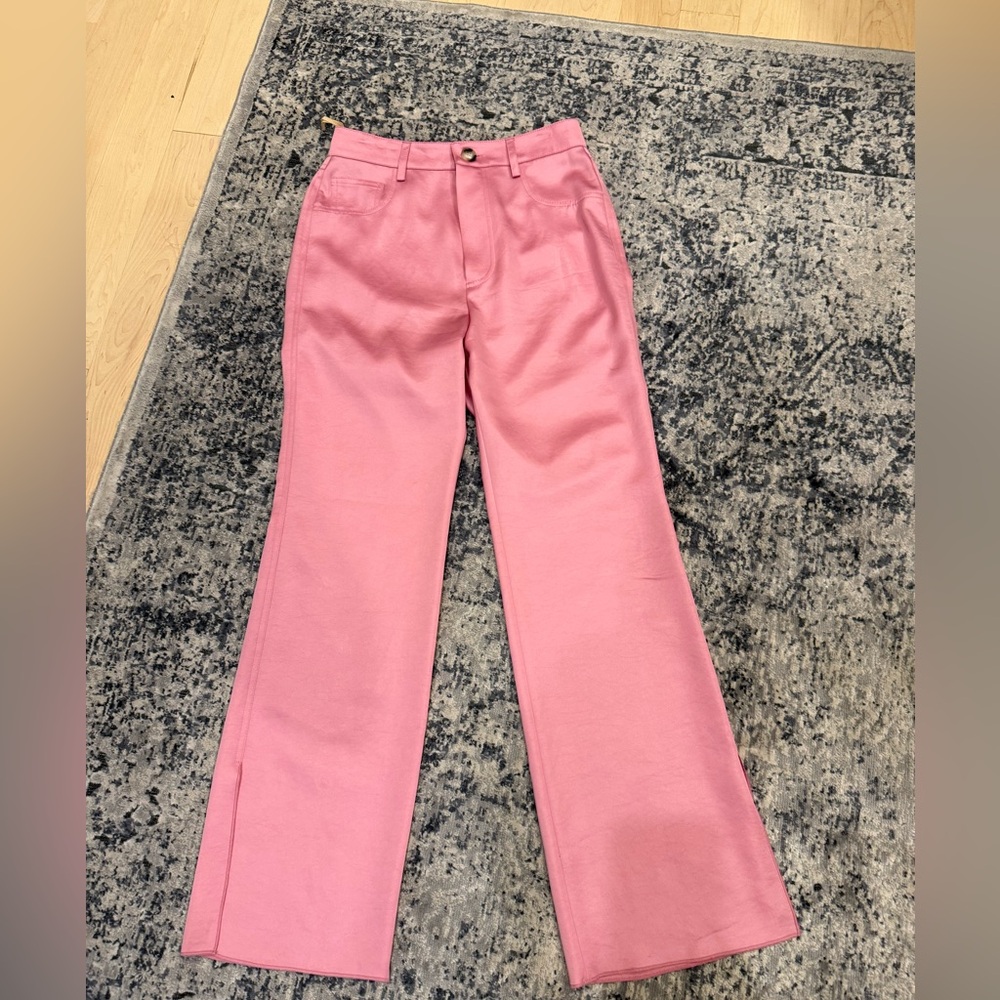 Nanushka Pink silk pant
